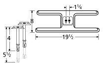 Charbroil, Patio Kitchen Burner Venturi Kit Charbroil, Patio Kitchen Burner Venturi Kit