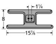 20502 Twin Burner Head with dimensions 20502 Twin Burner Head with dimensions