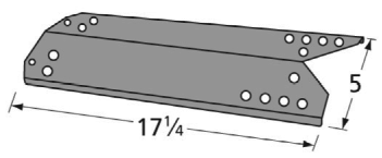 Heat shield for Nexgrill, Kenmore, Kmart Heat shield for Nexgrill, Kenmore, Kmart