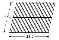 Turbo Rock Grate with Dimensions