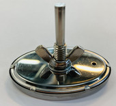 Back side of temp gauge