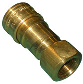 Natural Gas 3/8" Brass Quick Connect Coupling - 81441