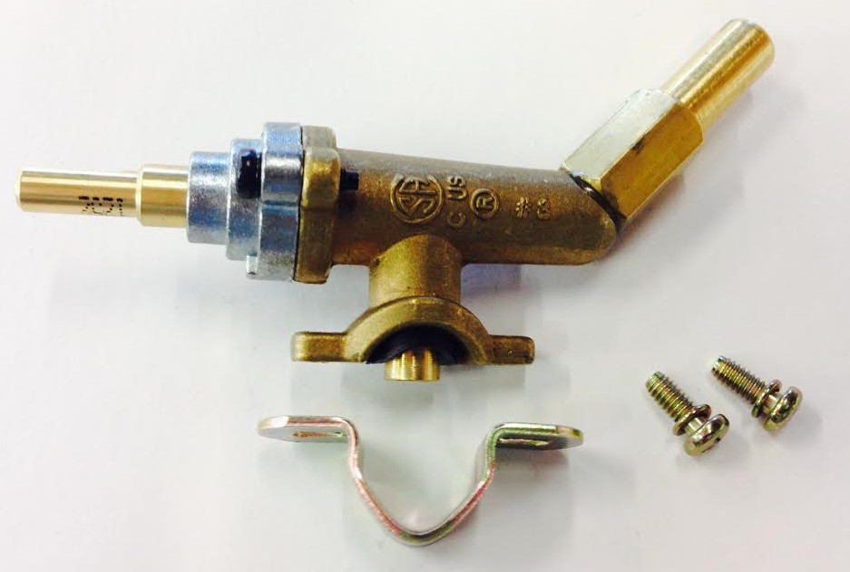 Brass Clamp-on Valve, Nexgrill, Turbo Brass Clamp-on Valve, Nexgrill, Turbo
