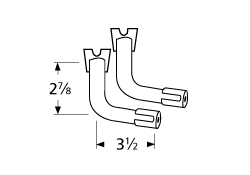 Charbroil Venturi Pair Charbroil Venturi Pair