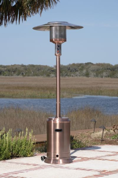 60688 Firesense Copper Finish Commercial Patio Heater