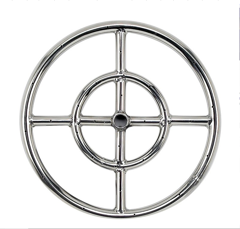 18" Double-Ring Firepit Burner 18" Double-Ring Firepit Burner