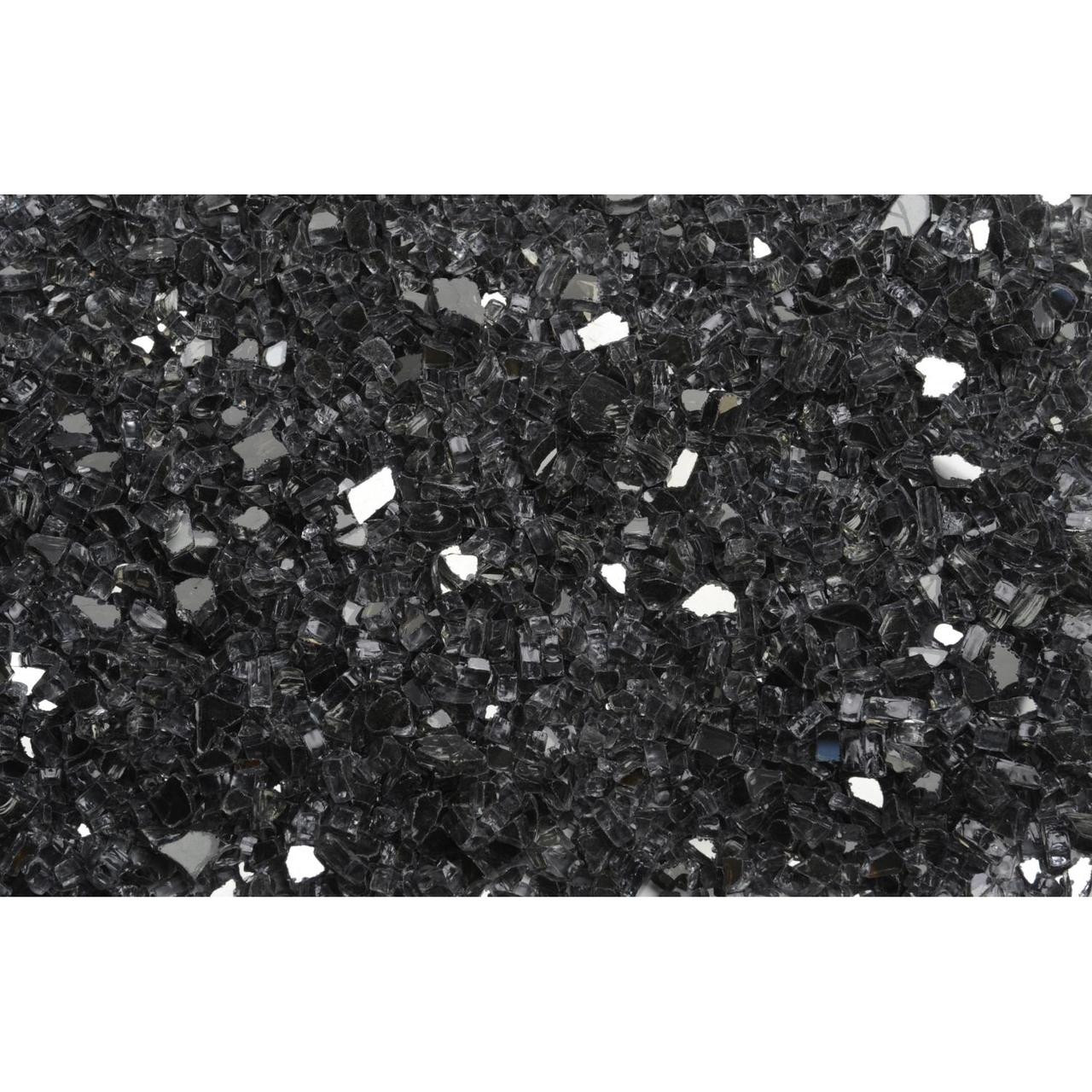 American Fireglass Gray Reflective | 1/4-in Fire Glass | 1 Lb American Fireglass Gray Reflective | 1/4-in Fire Glass | 1 Lb