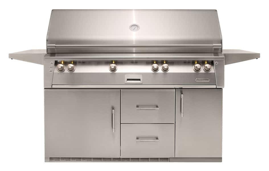Alfresco ALXE 56" Grill, Sear Burner on Refrigerated Cart Alfresco ALXE 56" Grill, Sear Burner on Refrigerated Cart