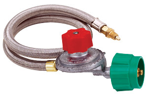 36" High Pressure Hose, Regulator 36" High Pressure Hose, Regulator