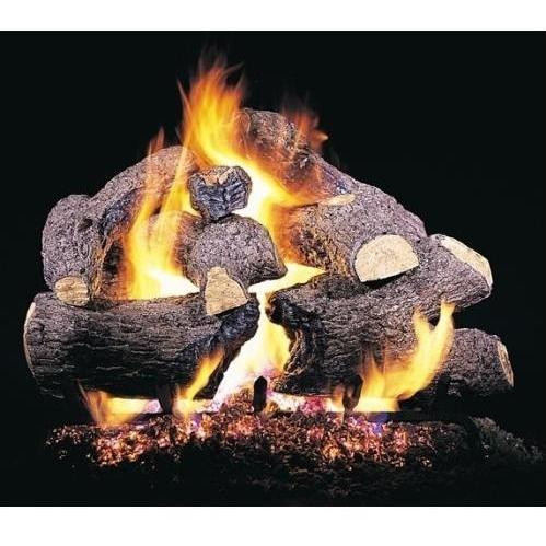Peterson Real Fyre Charred Royal English Oak Gas Logs, CHB-18/20