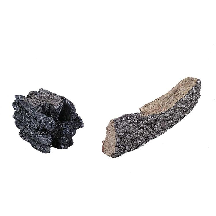 Rasmussen charred chunk accessory logs Rasmussen charred chunk accessory logs