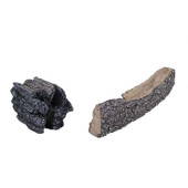 Rasmussen charred chunk accessory logs