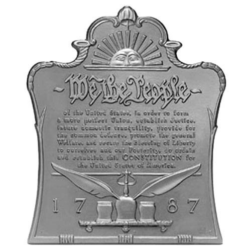 We The People Furnace Cast Iron Fireback We The People Furnace Cast Iron Fireback