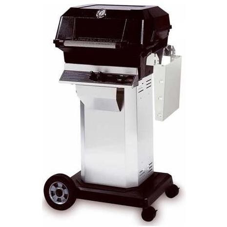 MHP JNR Propane Grill W/Stainless Grids On Stainless Steel Cart MHP JNR Propane Grill W/Stainless Grids On Stainless Steel Cart