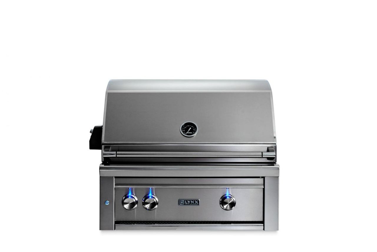 Lynx 30" Built-in Grill w All Trident Infrared Burners and Rotisserie