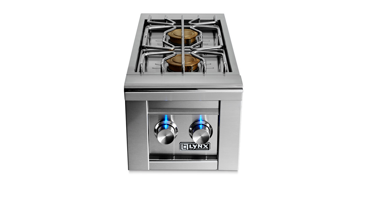 Lynx Built-in Double Side Burner for outdoor kitchens - LSB2-2