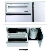 Lynx 42" Convenience Center Warming Drawer, Propane LP Tank Storage - L42CC
