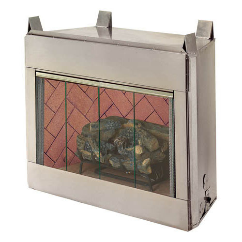 36" Alpine Outdoor Vent Free Propane Fireplace