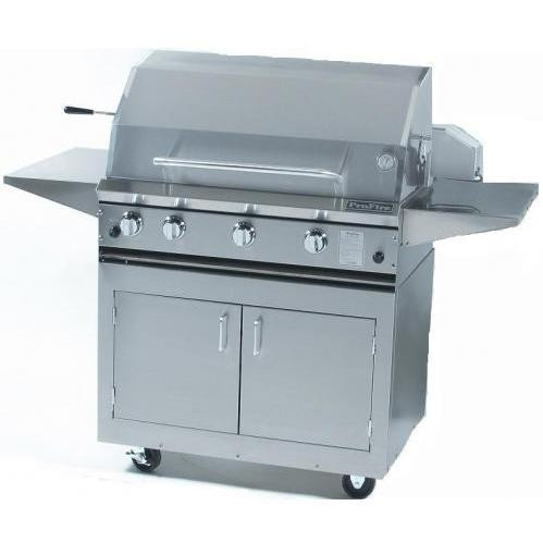 ProFire 36" Hybrid Grill with Rotisserie on Cart ProFire 36" Hybrid Grill with Rotisserie on Cart