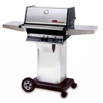 MHP TJK2 Grill on Stainless Steel Cart MHP TJK2 Grill on Stainless Steel Cart