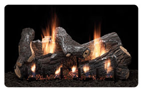 Empire White Mountain Sassafras Vented/Vent Free Fireplace Logs