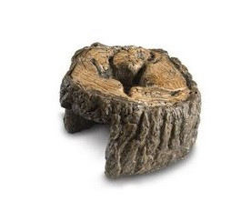 Basic On-Off Remote with Wood Chunk Decorative Cover Basic On-Off Remote with Wood Chunk Decorative Cover