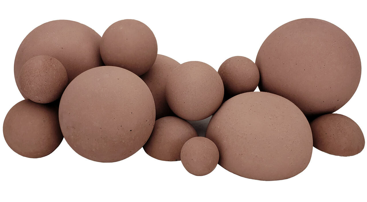 Mixed Fireballs 24" | Adobe Red Mixed Fireballs 24" | Adobe Red