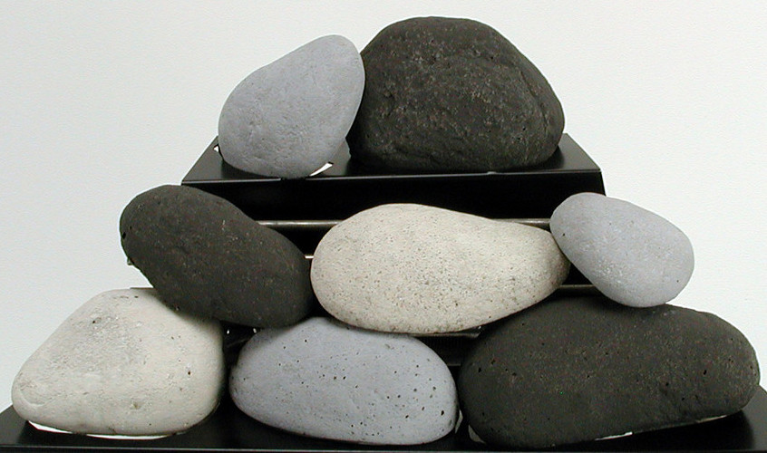 Rasmussen 24" Black/White/Light Gray FireStones (STBX-24A) Rasmussen 24" Black/White/Light Gray FireStones (STBX-24A)