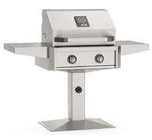 AOG 24" T Series Pedestal Post Grill, no Rotis