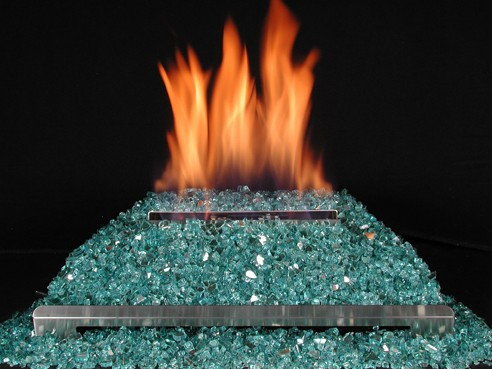 American Fireglass 24" Single Stainless Vent Free Burner Variable Control American Fireglass 24" Single Stainless Vent Free Burner Variable Control