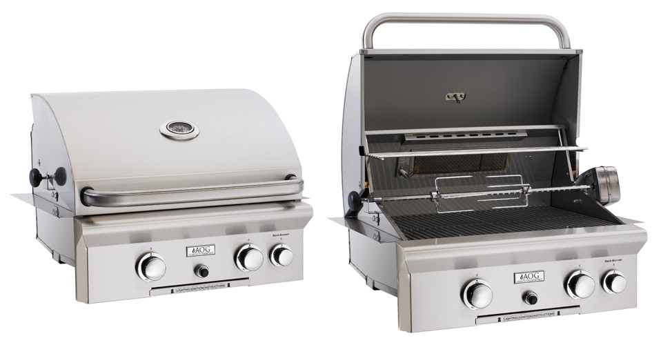 AOG 24" Built-in T series Grill with Rotisserie AOG 24" Built-in T series Grill with Rotisserie