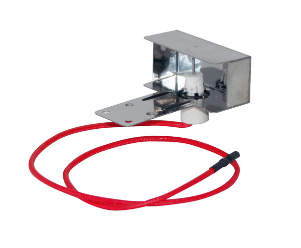 Burner mounted spark collector box