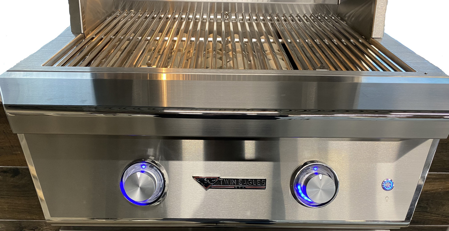 Twin Eagles Illuminated High to Low Blue Indicator Knobs DHBQ30G Twin Eagles Illuminated High to Low Blue Indicator Knobs DHBQ30G