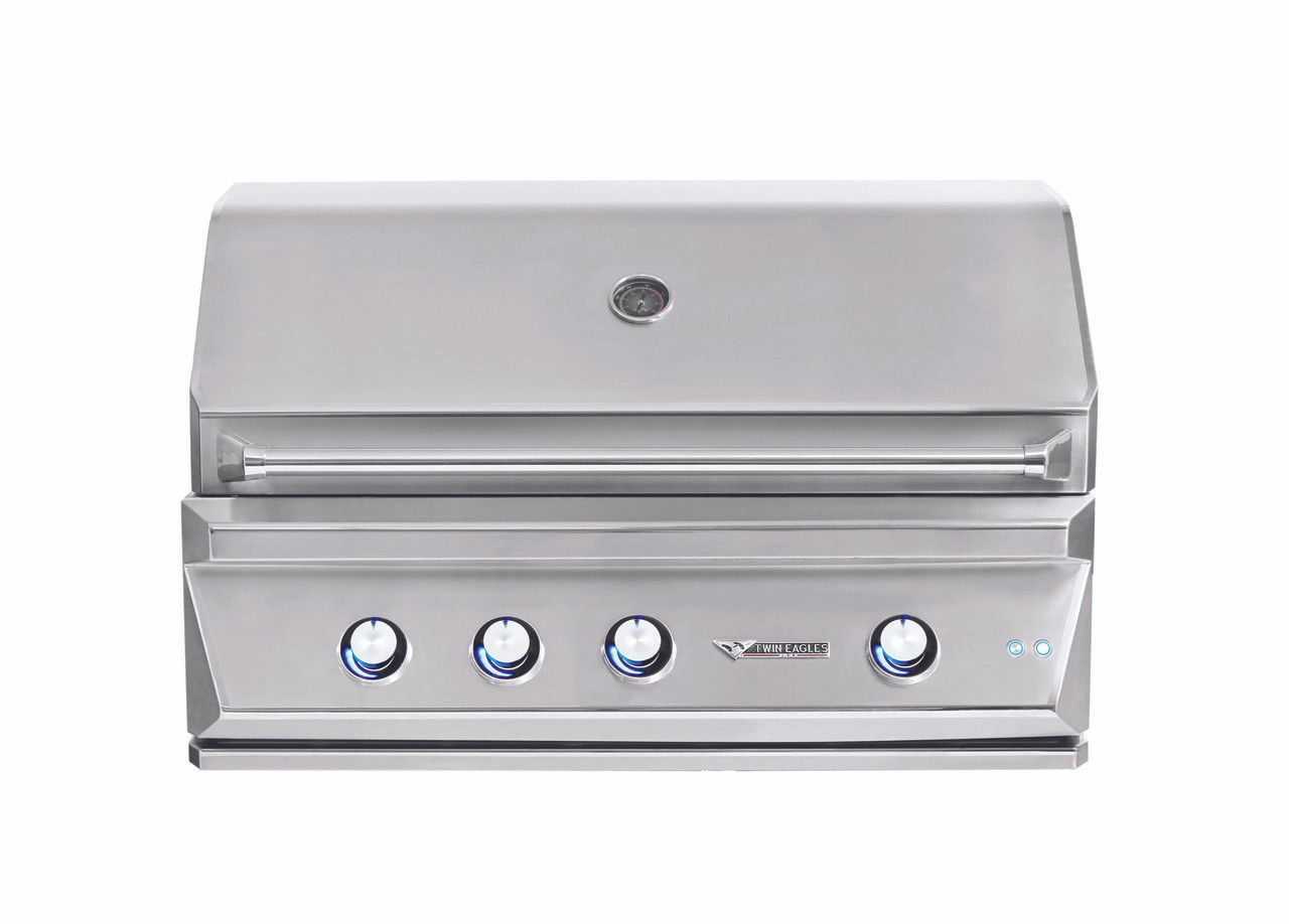 Twin Eagles 42" Built-in Grill with Infrared Rotisserie and Sear Zone