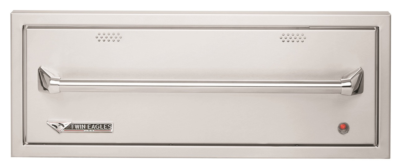Twin Eagles 30-Inch Built-In 120V Electric Outdoor Warming Drawer - Thumbnail 3