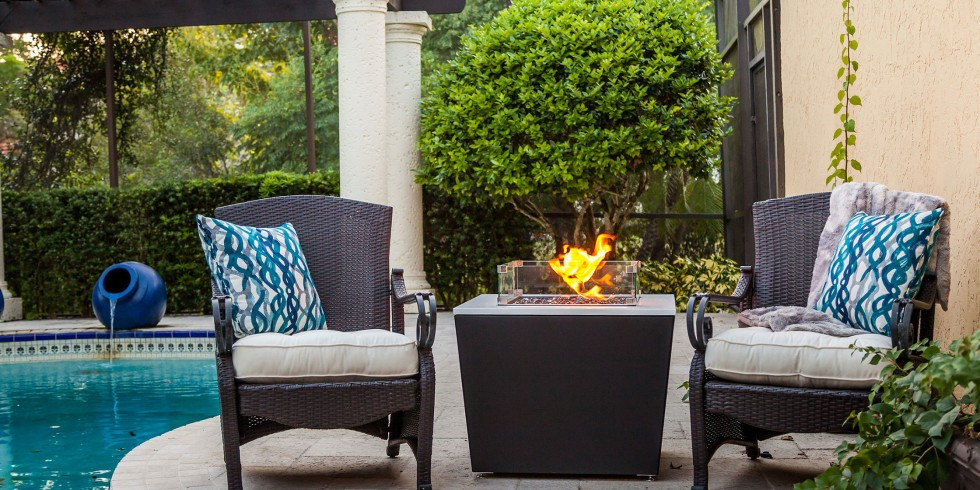 Firetainment Phoenix Fire Pit Grilling Table