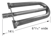 Burner with dimensions Burner with dimensions