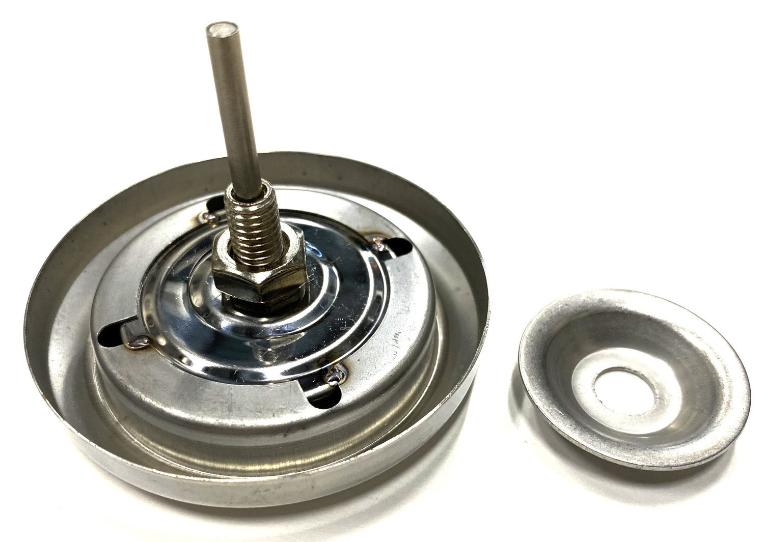 Back Side of Delta Heat Hood Thermometer (15343Y) Back Side of Delta Heat Hood Thermometer (15343Y)