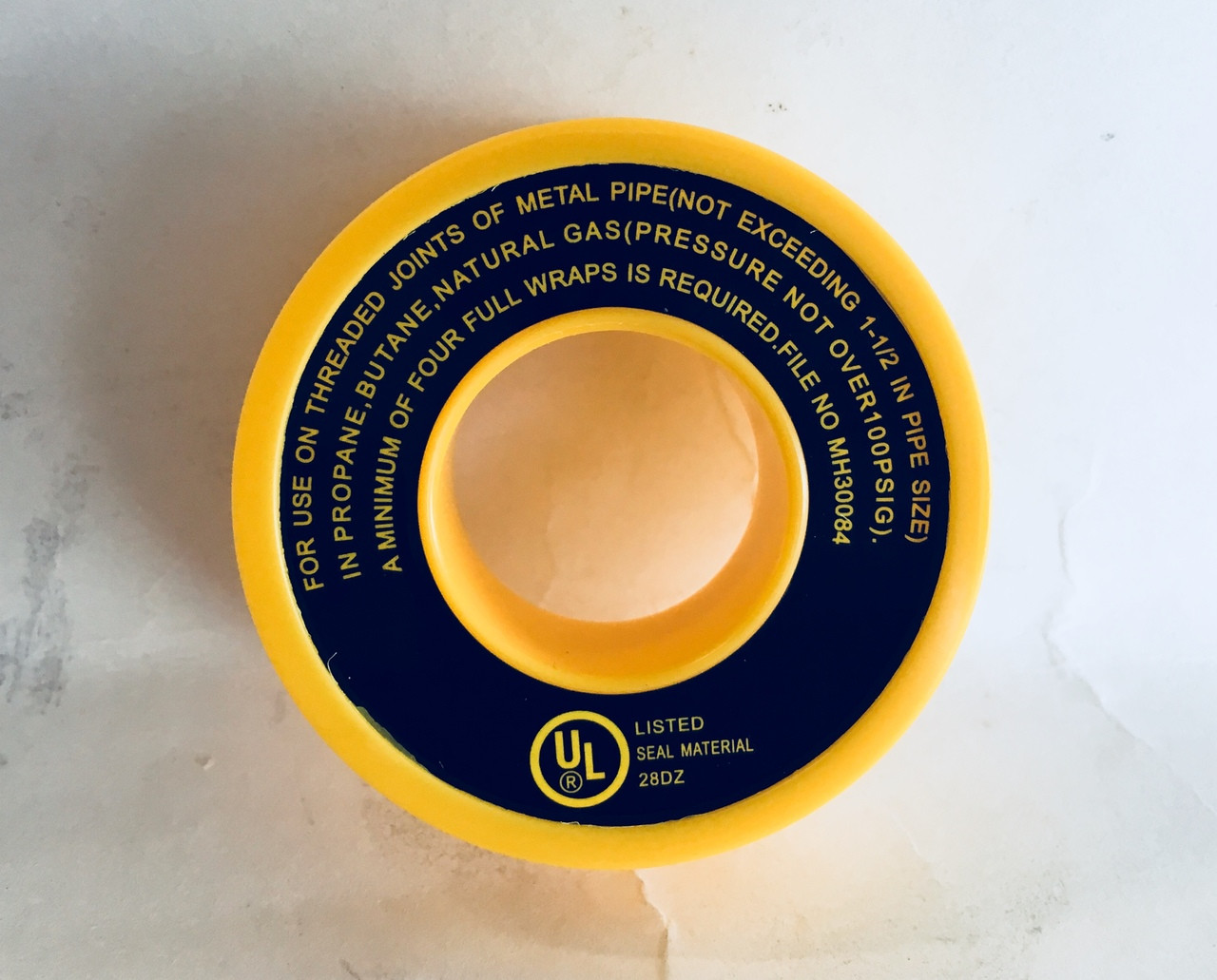 Yellow Gas Pipe Sealing Tape - 461900 Yellow Gas Pipe Sealing Tape - 461900