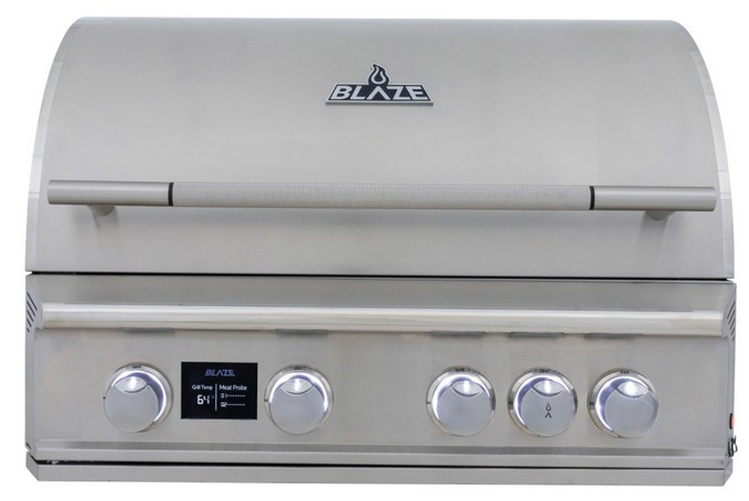 Blaze 32" 4 Burner Built-in Grill, Rear Burner and Lighting System - BLZ-4LTEPRO Blaze 32" 4 Burner Built-in Grill, Rear Burner and Lighting System - BLZ-4LTEPRO