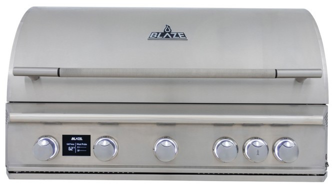 Blaze 40" 5 Burner Built-in Grill, Rear Burner and Lighting System - BLZ-5LTEPRO