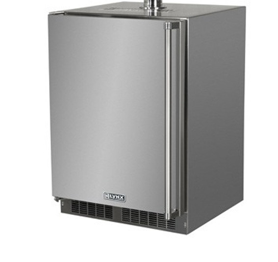 Lynx 24" Outdoor Refrigerator w/ Keg Option - LM24BF Lynx 24" Outdoor Refrigerator w/ Keg Option - LM24BF