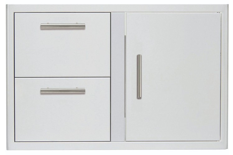 Blaze 32" Built-in Door Drawer Combo - BLZ-DDC-R