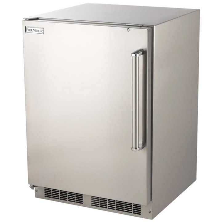 Fire Magic 5.1 cf Stainless Refrigerator - 3589-D Fire Magic 5.1 cf Stainless Refrigerator - 3589-D