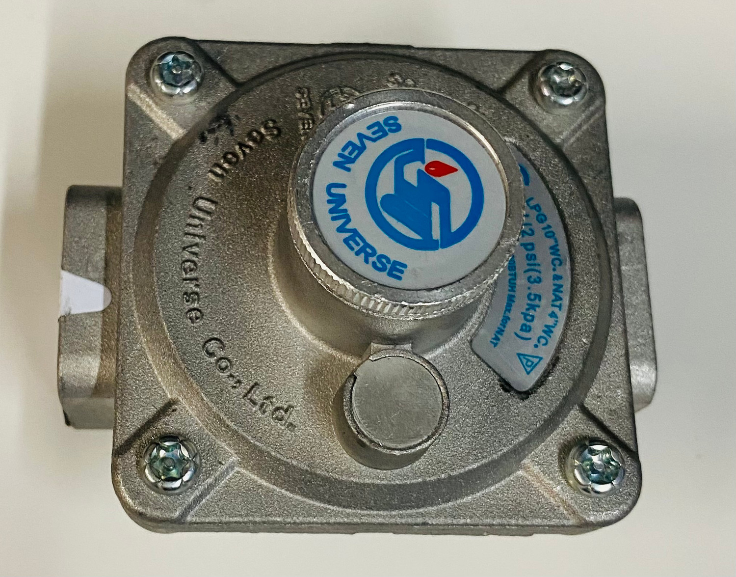 Summerset Sizzler Natural Gas Appliance Regulator - REG-SIZ-NG Summerset Sizzler Natural Gas Appliance Regulator - REG-SIZ-NG