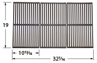 Brinkmann Matte Finish Porcelain Cast Iron Cooking Grid Set - 67263
