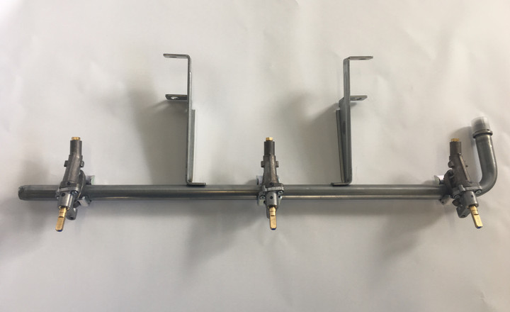 Weber Spirit E-310 LP Gas Manifold and Valves - 69774