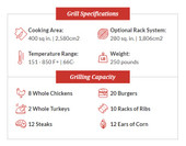 Primo Oval XL 400 Ceramic Grill