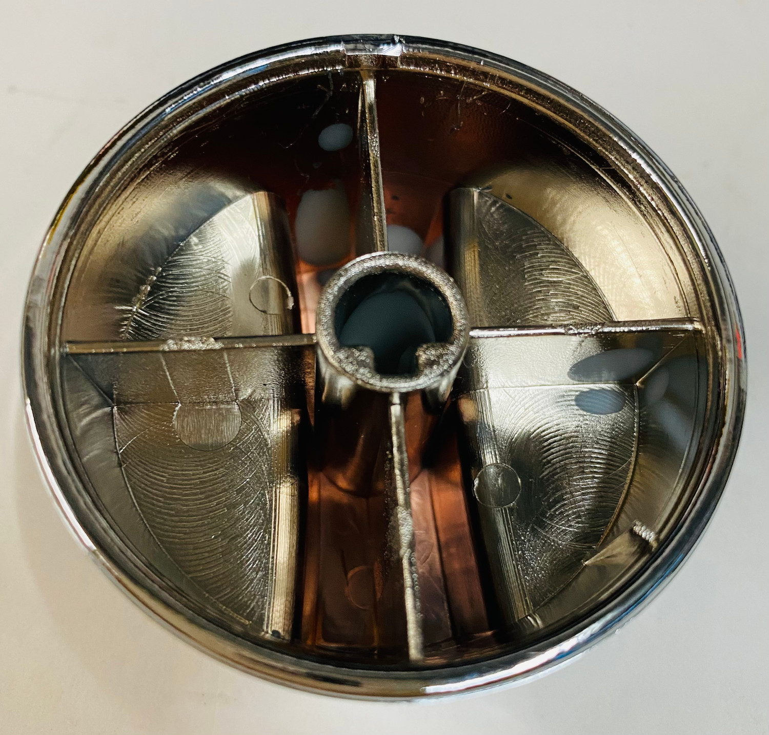 Back side of knob KKK10 Back side of knob KKK10