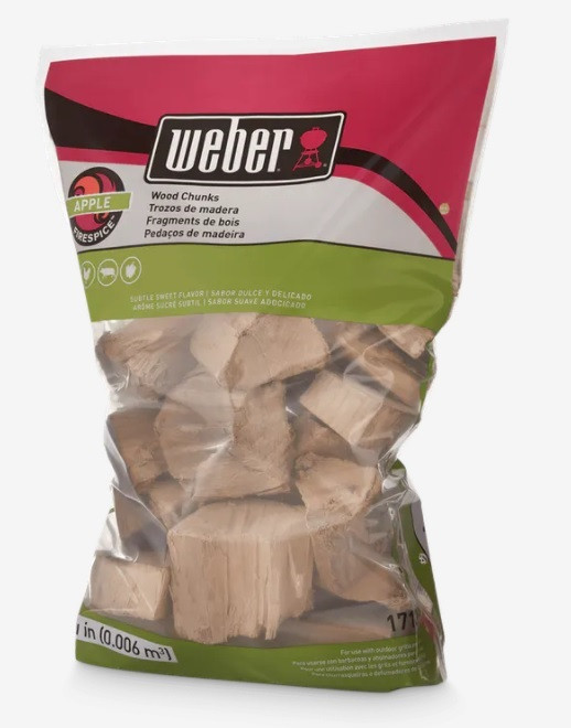 Weber Apple Flavor Wood Chunks - 17139 Weber Apple Flavor Wood Chunks - 17139